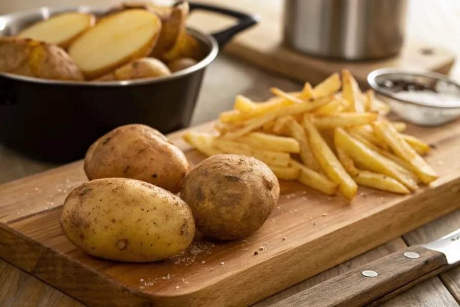 Jakie ziemniaki na frytki? Wybierz idealne odmiany (Typ B i C)